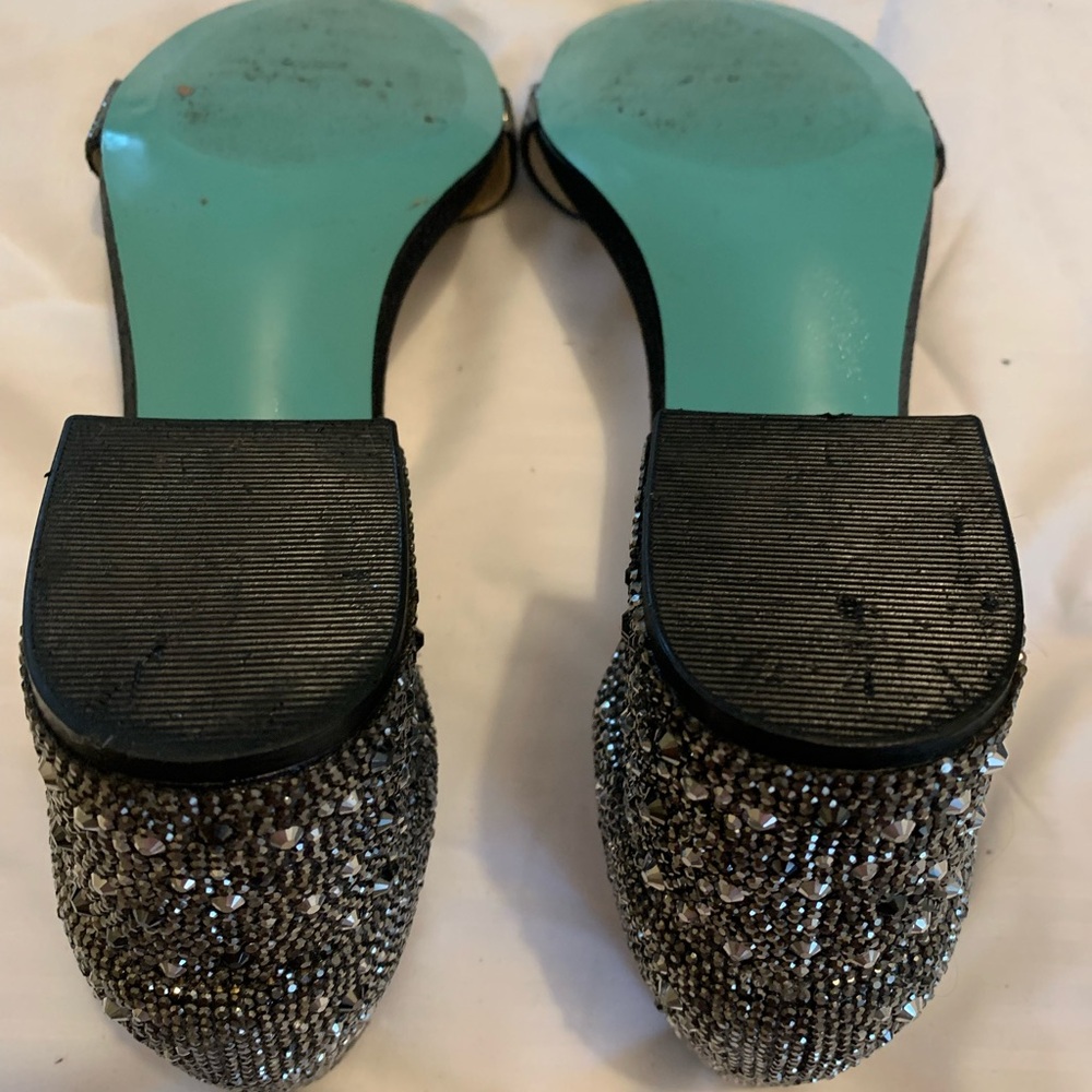 Betsey Johnson size 10 evening sandals. - Picture 6 of 9